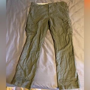 Men's Olive Green Cargo Pants